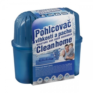 Pohlcovač vlhkosti a pachu CLEANHOME 650 g plastová dóza