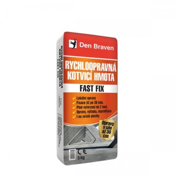 Rychloopravná kotvicí hmota FAST FIX 5 kg pytel