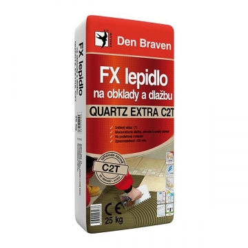 FX lepidlo na obklady a dlažbu QUARTZ EXTRA C2T 25 kg pytel