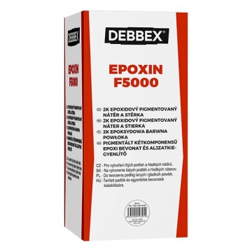 EPOXIN F5000 5 + 1 kg sada plechovek zinková žlutá RAL 1018