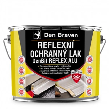 Reflexní ochranný lak DenBit REFLEX ALU 4,5 kg plechovka