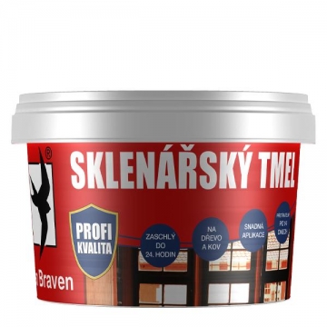 Sklenářský tmel 500 g kelímek béžová