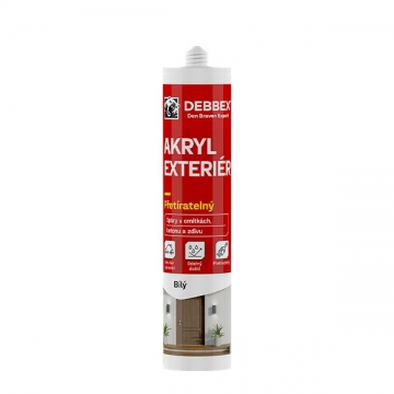 Akryl EXTERIÉR 280 ml kartuše bílá