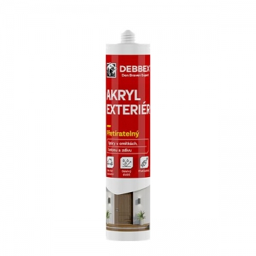 Akryl EXTERIÉR 280 ml kartuše šedá