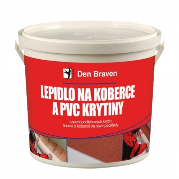 Lepidlo na koberce a PVC krytiny 14 kg kbelík bílá