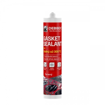 Gasket sealant červený 280 ml kartuše cihlově červená