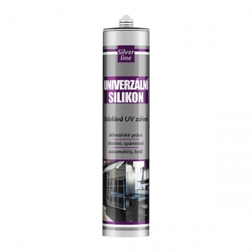 Univerzální silikon Silver Line 280 ml transparentní