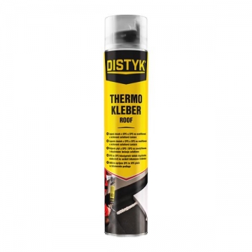 Pistolová pěna THERMO KLEBER ROOF DISTYK Line 750 ml žlutá