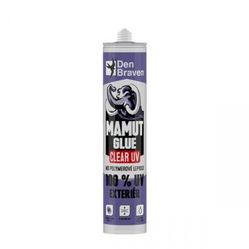 MAMUT GLUE Clear UV 290 ml kartuše transparentní