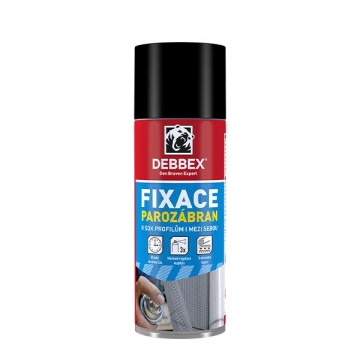 Fixace parozábran 400 ml aerosolový sprej bílá