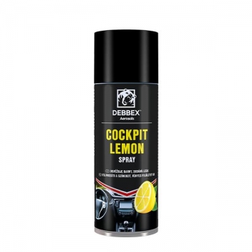 Cockpit spray 400 ml, citrón aerosolový sprej