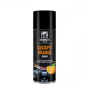 Cockpit spray 400 ml, pomeranč aerosolový sprej