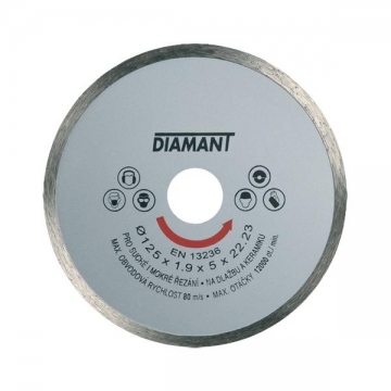 Diamantový kotouč plný STANDARD Ø 115 mm